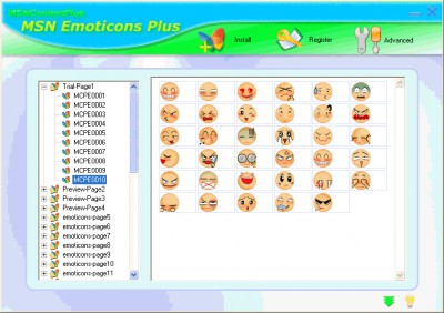 MSN Emoticons Plus 3.6 screenshot