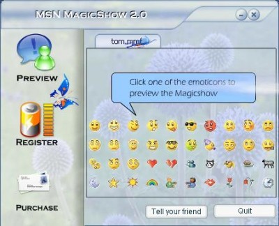 MSN MagicShow 2.0 screenshot