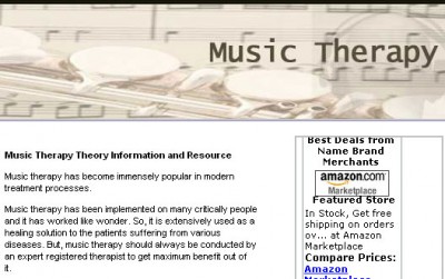 Music Therapy V1.0 screenshot Music Therapy V1.0 screenshot