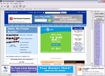 My Friend Builder. Software to automate 1.5-200 screenshot My Friend Builder. Software to automate 1.5-200 screenshot