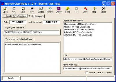 MyFree Classifieds 1.0.7 screenshot