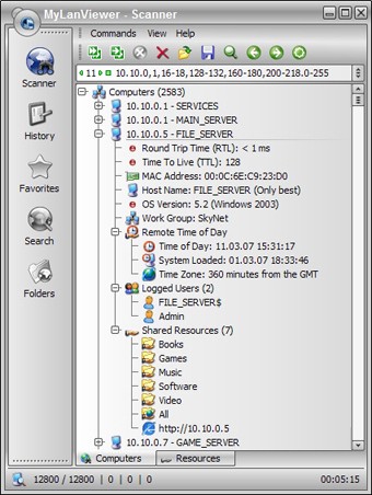 MyLanViewer 3.4.2 screenshot