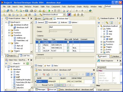 MySQL Developer Tools for Delphi 2006 2.00 screenshot MySQL Developer Tools for Delphi 2006 2.00 screenshot