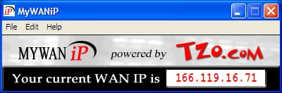 MyWANIP 2.00 screenshot