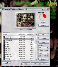 Naevius Wallpaper Changer 1.0 screenshot Naevius Wallpaper Changer 1.0 screenshot