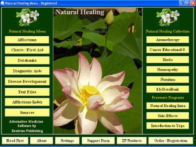 NaturalHealing 5.8 screenshot