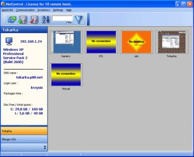 Net Control 1.04.4 screenshot Net Control 1.04.4 screenshot