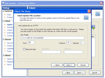 Net Update 1.01 screenshot Net Update 1.01 screenshot