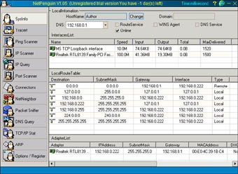 NetPenguin 1.05 screenshot NetPenguin 1.05 screenshot
