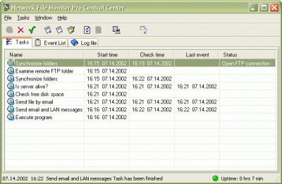 Network File Monitor Professional 2.32.11 screenshot Network File Monitor Professional 2.32.11 screenshot