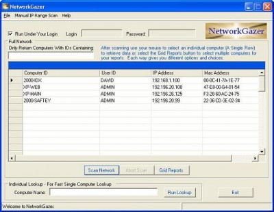 NetworkGazer 1.0.0 screenshot NetworkGazer 1.0.0 screenshot