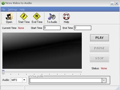 Nevo Video to Audio Converter 2.1 screenshot Nevo Video to Audio Converter 2.1 screenshot
