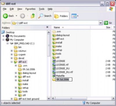 new-ext 0.6.1 screenshot