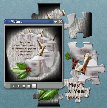 New Year Puzzle 1 screenshot New Year Puzzle 1 screenshot