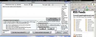 News Desktop Scrolling Bar (rss--xml) 2.0 screenshot