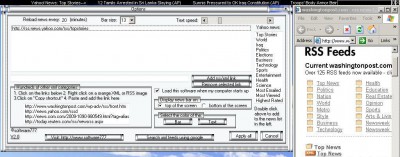 News Desktop Scrolling Bar (rss--xml) 2.0 screenshot