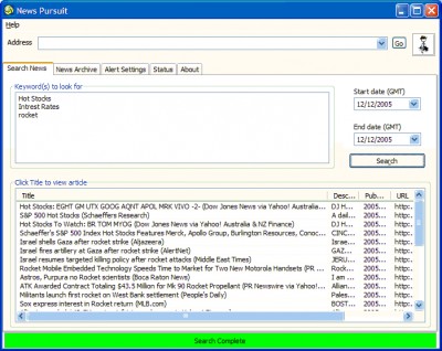 News Pursuit 1.0.0.125 screenshot News Pursuit 1.0.0.125 screenshot