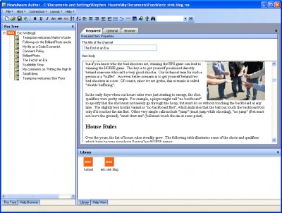 NewsAware Author 1.0 screenshot NewsAware Author 1.0 screenshot