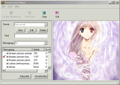 Newspicture miner 1.30 screenshot Newspicture miner 1.30 screenshot