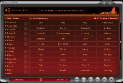 Nexus Radio 2.1 screenshot Nexus Radio 2.1 screenshot