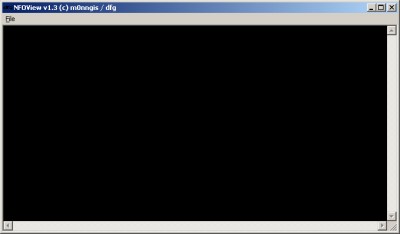 NFOView 1.5 screenshot NFOView 1.5 screenshot