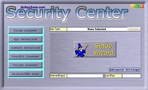 NoSpyZone Security Center 2.5 screenshot NoSpyZone Security Center 2.5 screenshot