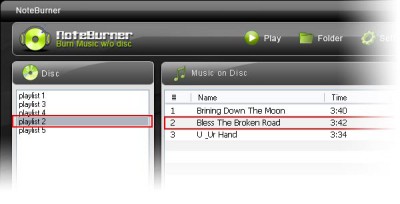 NoteBurner M4P to MP3 Converter 1.39 screenshot