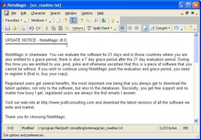 NoteMagic 6.0.0.3112 screenshot