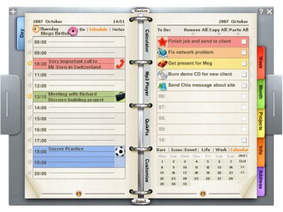 Noto Personal Organizer 1.2 screenshot Noto Personal Organizer 1.2 screenshot