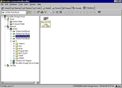 NovaNET 9 for Windows Networks 9.0 SP7D screenshot NovaNET 9 for Windows Networks 9.0 SP7D screenshot