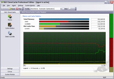 O&O CleverCache Professional Edition 6.0 screenshot