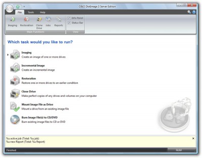 O&O DiskImage 3 Server Edition 3.5 screenshot