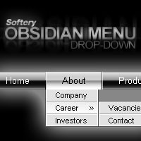 Obsidian Drop-Down Flash Menu 1.0.5 screenshot Obsidian Drop-Down Flash Menu 1.0.5 screenshot