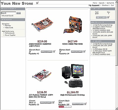 OneWorld StoreFront 4.06.4 screenshot OneWorld StoreFront 4.06.4 screenshot