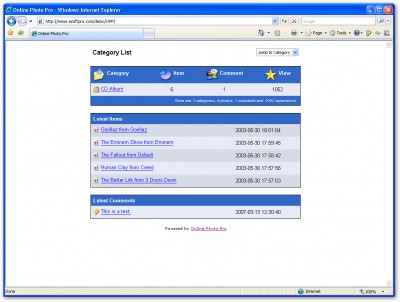 Online Photo Pro 2.0 screenshot Online Photo Pro 2.0 screenshot