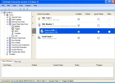 Optitask 2.0.5 screenshot