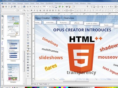 Opus Creator 5.5 screenshot Opus Creator 5.5 screenshot