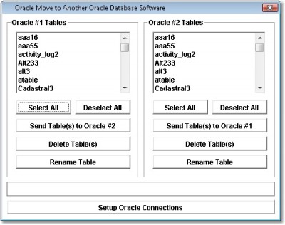 Oracle Move to Another Oracle Database Software 7.0 screenshot