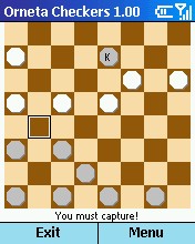 Orneta Checkers for Smartphone 2002 1.0.1 screenshot Orneta Checkers for Smartphone 2002 1.0.1 screenshot