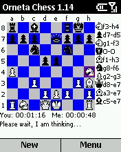 Orneta Chess for Smartphone 2002 1.1.4 screenshot