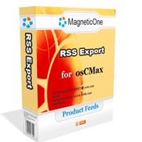 osCMax Cart RSS Export 3.0 screenshot