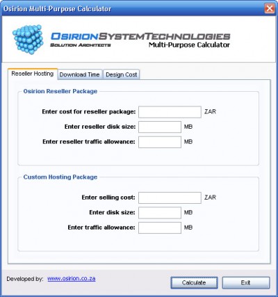 Osirion Multi-Purpose Calculator 1 screenshot Osirion Multi-Purpose Calculator 1 screenshot