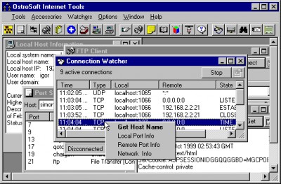 OstroSoft Internet Tools 6.2 screenshot OstroSoft Internet Tools 6.2 screenshot