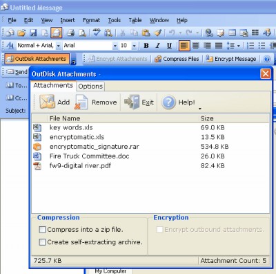 OutDisk FTP Bundle 1.2.1.1 screenshot