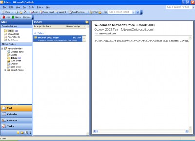 OutLock for Outlook 1.2 screenshot OutLock for Outlook 1.2 screenshot