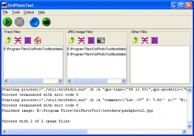 OziPhotoTool 2.8 screenshot OziPhotoTool 2.8 screenshot