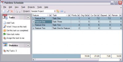 Painless Schedule 2.0 screenshot Painless Schedule 2.0 screenshot