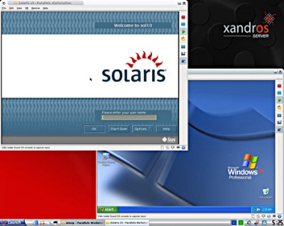 Parallels Workstation for Linux 2.2 screenshot