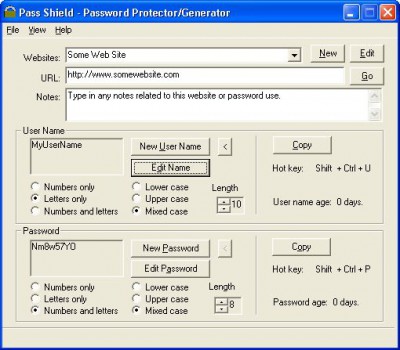 Pass Shield 1.0 screenshot Pass Shield 1.0 screenshot