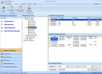 PayPunch Professional 6.14.155 screenshot